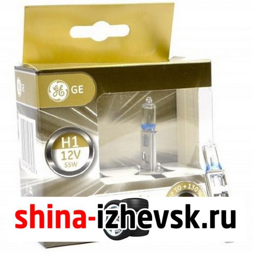 Лампа галогеновая General Electric — H1-60/55 Вт-3500К, 2 шт. в Ижевске